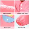Hovkib Kids Raincoats, Waterproof Rain Jacket Boys Girls Rain Poncho Toddler Rainwear 3D Cartoon Rain Suit for 2-12 Years view 4