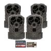 Stealth Cam Browtine 16MP, Durable, 60 Feet Infrared Detection Range, and Burst Mode Trail Camera (4-Pack) Bundle with USB 2.0 Card Reader, and Four 32GB Ultra SDHC UHS-I Memory Card (9 Items) view 1