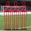 FORZA 6ft Airflow Soccer Mannequins - Free Kick Dummies | Soccer Training Equipment (Without Bases, Red, Pack of 3)