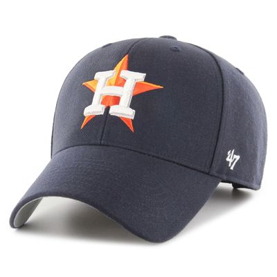 '47 MLB Team Color MVP Adjustable Hat, Adult One Size Fits All (as1, Alpha, one_Size, Houston Astros)