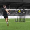 FORZA 6ft Airflow Soccer Mannequins - Free Kick Dummies | Soccer Training Equipment (with Bases, Black, Pack of 3) view 3