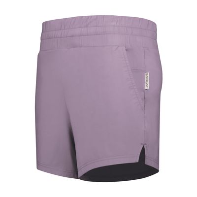Ladies Ventura Soft Knit Shorts Lavender S