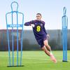 FORZA 6ft Airflow Soccer Mannequins - Free Kick Dummies | Soccer Training Equipment (with Bases, Sky Blue, Pack of 3) view 2