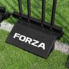 FORZA 6ft Airflow Soccer Mannequins - Free Kick Dummies | Soccer Training Equipment (with Bases, Black, Pack of 1) view 2