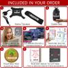 OVANTO Volleyball Training Equipment Aid  Adjustable Practice Volleyball Kit with Ultra-Stretch Neoprene, Exclusive Nylon Bag & Premium Content with Free ebooks, Best Gift for Beginners & Experts view 2