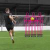 FORZA 6ft Airflow Soccer Mannequins - Free Kick Dummies | Soccer Training Equipment (with Bases, Pink, Pack of 3) view 2