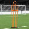 FORZA 6ft Airflow Soccer Mannequins - Free Kick Dummies | Soccer Training Equipment (Without Bases, Orange, Pack of 1) view 1