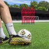 FORZA 6ft Airflow Soccer Mannequins - Free Kick Dummies | Soccer Training Equipment (with Bases, Red, Pack of 3) view 3
