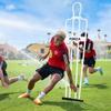 FORZA 6ft Airflow Soccer Mannequins - Free Kick Dummies | Soccer Training Equipment (Without Bases, White, Pack of 1) view 3