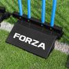 FORZA 6ft Airflow Soccer Mannequins - Free Kick Dummies | Soccer Training Equipment (with Bases, Sky Blue, Pack of 1) view 2