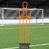 FORZA 6ft Airflow Soccer Mannequins - Free Kick Dummies | Soccer Training Equipment (with Bases, Orange, Pack of 1) view 1