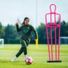 FORZA 6ft Airflow Soccer Mannequins - Free Kick Dummies | Soccer Training Equipment (with Bases, Pink, Pack of 1) view 4