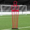 FORZA 6ft Airflow Soccer Mannequins - Free Kick Dummies | Soccer Training Equipment (Without Bases, Red, Pack of 1) view 1