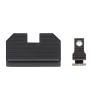 NIGHT FISION Black Front/Blank Rear Optics Ready Stealth Lower 1/3rd Night Sight Set forWalther PDP with 509t view 2