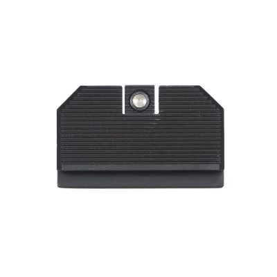 Night Fision Optics Ready Stealth .330-.353 Lower 1/3rd Night Sight Set Compatible with 17/19/34 w/RMR/507c/508t, Black Front Ring, Blank Rear Sight