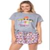 INTIMO The Powerpuff Girls Womens' TV Series Show Characters Sleep Pajama Set Shorts (Small) Multicolored view 1