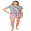 INTIMO The Powerpuff Girls Womens' TV Series Show Characters Sleep Pajama Set Shorts (Small) Multicolored view 2