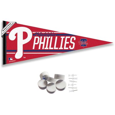 WinCraft Philadelphia Phillies Pennant Banner and Wall Tack Pads