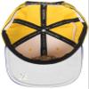 Mitchell & Ness Jumbotron Snapback Hat Adjustable Cap (Golden State Warriors Retro Yellow/Blue) view 3