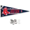 WinCraft Boston Red Sox Pennant Banner and Wall Tack Pads view 1