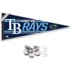 WinCraft Tampa Bay Rays Pennant Banner and Wall Tack Pads view 1