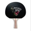 TigerTail Sports Gorilla Headphone Colorful Design Ping Pong Paddle, Premium 5 Ply Table Tennis Racket (Red on Back) view 1