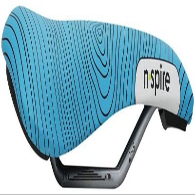 Smanie N.Spire Saddle - Chromoly, Microfiber Blue, 156