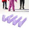 AUNMAS Ice Skate Blade Covers, Adjustable Silicone Material Easy to Use Skate Guards for Ice Skates () view 3