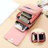 atcryih Anti-theft Leather Bag, Phone Crossbody Bags for Women, Touchscreen Phone Wallet PU Leather Crossbody Bag (5-Brown) view 3