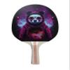 TigerTail Sports Cool Panda Colorful Design Ping Pong Paddle, Premium 5 Ply Table Tennis Racket (Red on Back) view 1