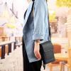 atcryih Anti-theft Leather Bag, Phone Crossbody Bags for Women, Touchscreen Phone Wallet PU Leather Crossbody Bag (2-Grey) view 2