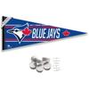 WinCraft Toronto Blue Jays Pennant Banner and Wall Tack Pads view 1