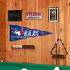 WinCraft Toronto Blue Jays Pennant Banner and Wall Tack Pads view 4