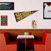 WinCraft San Diego Padres Pennant Banner and Wall Tack Pads view 3