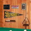 WinCraft San Diego Padres Pennant Banner and Wall Tack Pads view 4