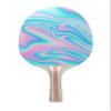 TigerTail Sports Holographic Colorful Design Ping Pong Paddle, Premium 5 Ply Table Tennis Racket (Black on Back) view 1