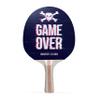 TigerTail Sports Game Over Colorful Design Ping Pong Paddle, Premium 5 Ply Table Tennis Racket (Black on Back) view 1