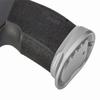NDZ Performance Magazine Base Plate for Sig P365 X Macro & P365 Fuse  Laser Engraved Anodized Aluminum with Grooved Ridges  Silver  Bible Revelations 6:8 view 3