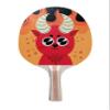 TigerTail Sports Cute Devil Colorful Design Ping Pong Paddle, Premium 5 Ply Table Tennis Racket (Black on Back) view 1