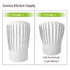 Hibachi Chef Tall Hat with Wee Wee Squirting Boy (White) view 3