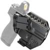 CYA Supply Co. Ridge IWB Holster- Fits S&W M&P M2.0 Compact/Subcompact 3.6" Veteran Owned  Made in USA Black view 1