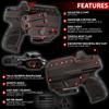 CYA Supply Co. Ridge IWB Holster- Fits S&W M&P M2.0 Compact/Subcompact 3.6" Veteran Owned  Made in USA Black view 3