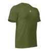 907.3 Ukrainian Zelensky Trident - Symbol of Unity Strength & Independence - Ideal for Patriotic Wear Unisex T-Shirt Olive view 3