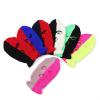 aoozleny 3-Hole Two Color Knitted Hat Ski Mask Balaclava, Full Face Mask for Cycling/Skiing Winter Outdoor Sports (Red+Blue) view 3