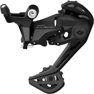 Shimano CUES RD-U4020-SGS Rear Derailleur - 9-Speed, Shadow Design, Direct Attach, Medium Cage, Black