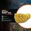 ARMBURY Static Climbing Rope - High Strength Single Climbing Safety Rope Ideal for Rescue Activities Caving Rappelling/Abseiling Hauling and Ascending (11x200,Yellow) view 2