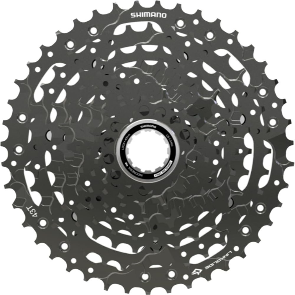 SHIMANO CUES CS-LG400-10 Cassette - 10-Speed, 11-39t, Black