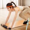IMPREC Slide Board, with End Stops Adjustable Length Training Sliding Board,Straight Back Cross Bracket, with Shoe Booty and Carrying Bag (Color : Orange, Size : 2.0m) view 1