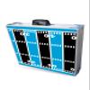 8-Foot Professional Beer Pong Table w/Cup Holes & LED Lights - Carolina Football Field view 2
