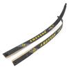 Archery Takedown Recurve Bow Limbs Only Replacements Fiberglass and Bamboo Sheet Laminated for 66" 68" 70" Recurve Bow 14-40lbs (20 lbs, black/68inch) view 2